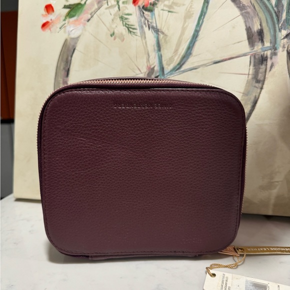 SOLD💜AIMEE KESTENBERG 3 pieces leather travel set ♥️ - Picture 4 of 12